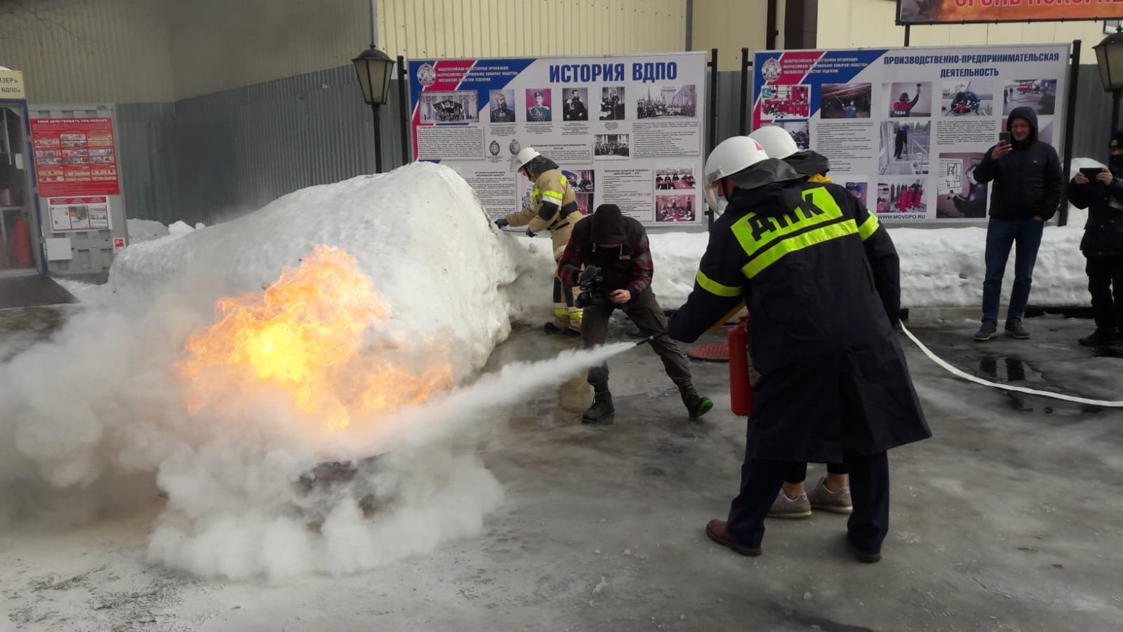 МОО ВДПО: МОО ВДПО провело тренинг по пожарной безопасности для жителей г.о. Балашиха