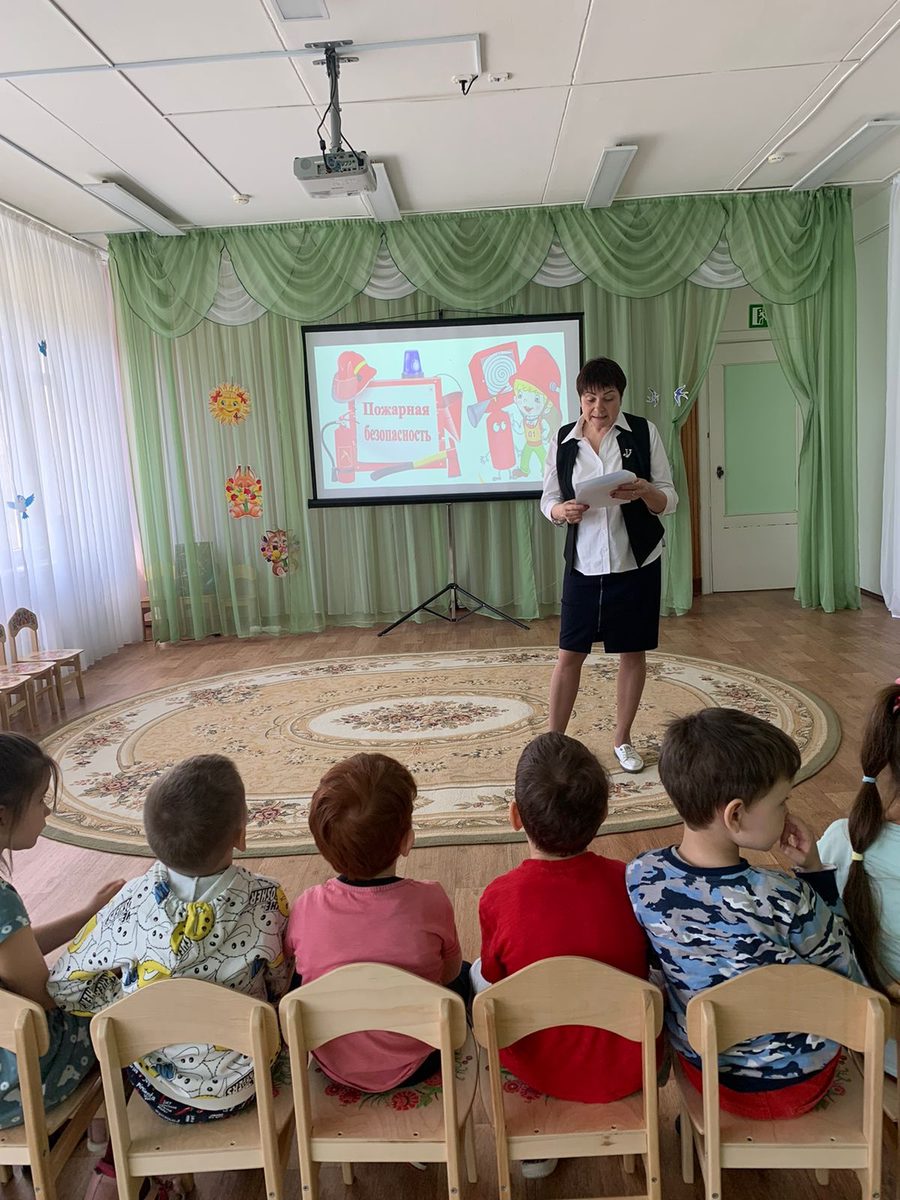 МОО ВДПО: Профилактическое мероприятие, приуроченное ко Дню пожарной охраны, провели сотрудники ВДПО в детском саду № 28