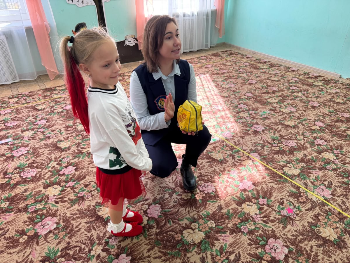 МОО ВДПО: Дошколята из "Лисички" теперь знают правила пожарной безопасности