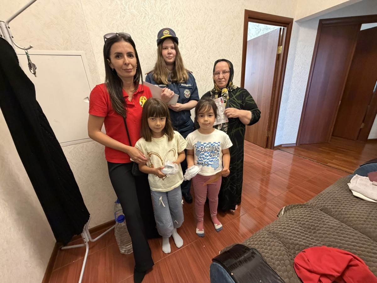 МОО ВДПО: Когда секунда решает всё: в Раменском семьям дарят пожарные извещатели