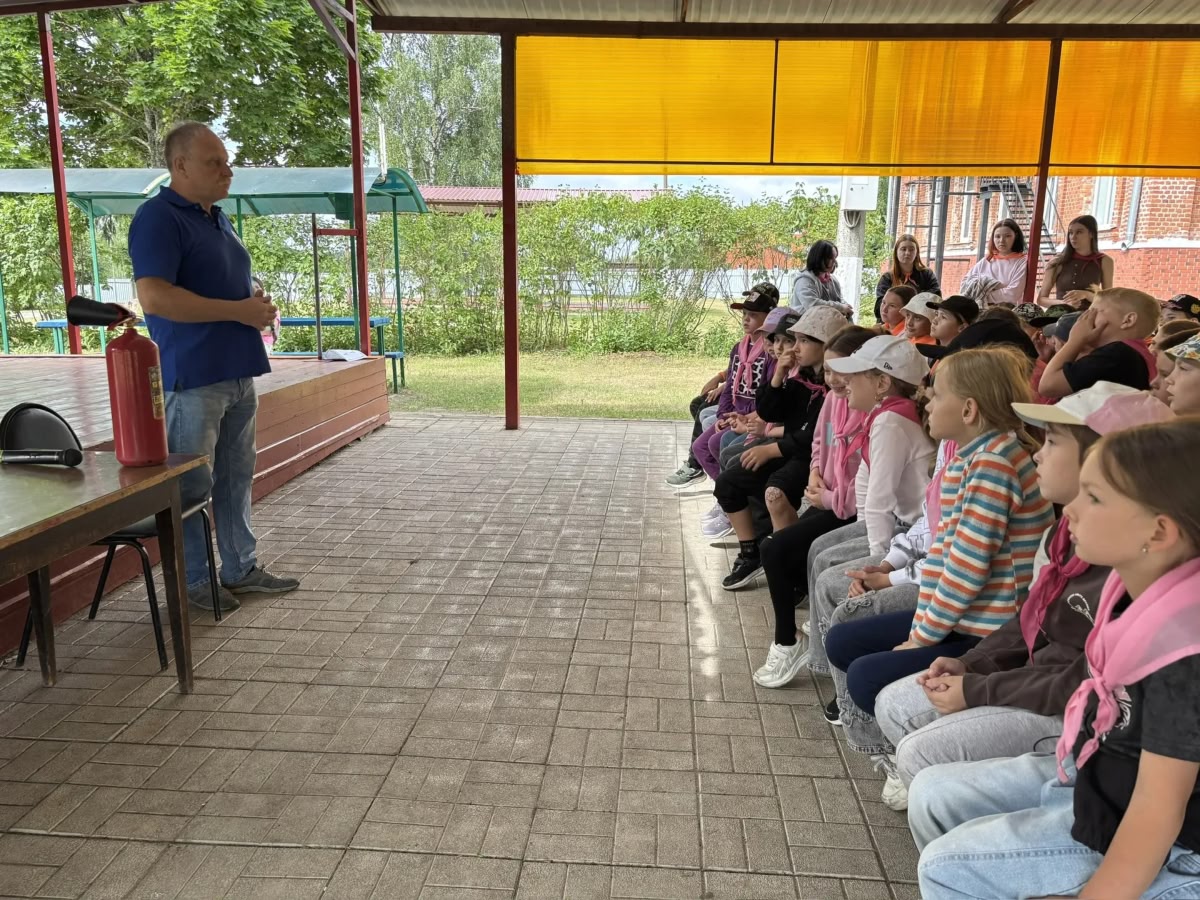 МОО ВДПО: День Безопасности в Лагере "Ракета"