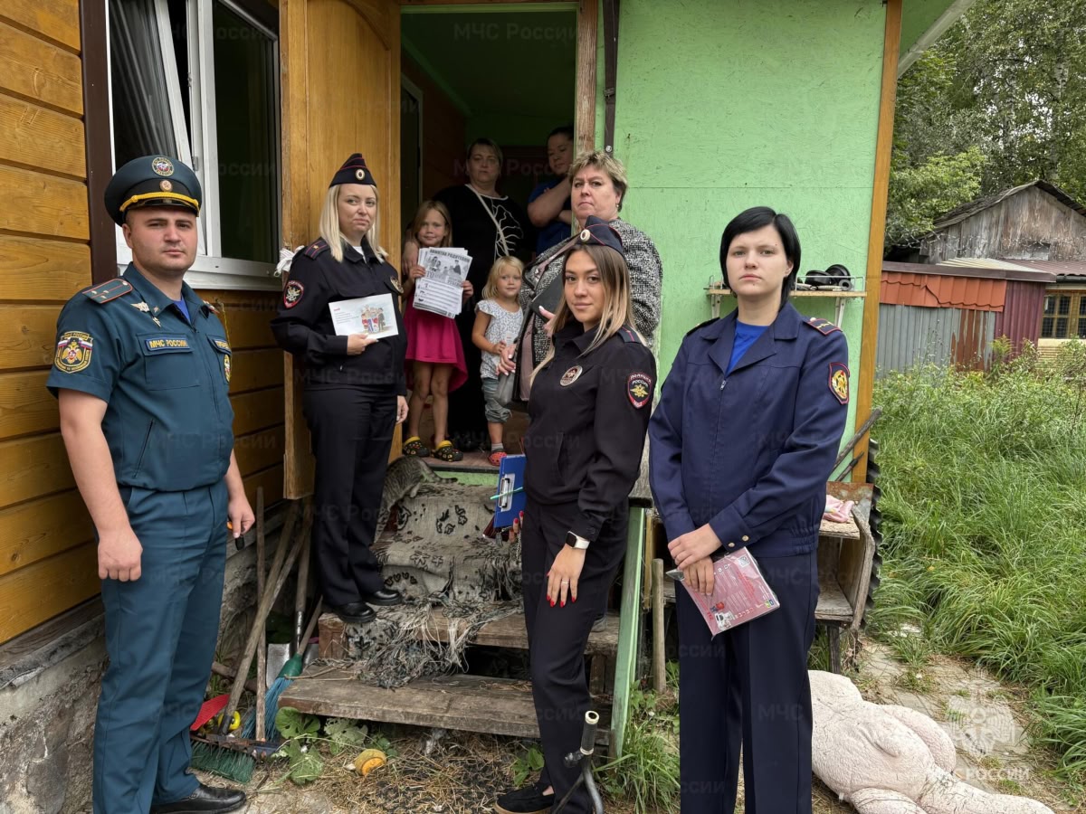 МОО ВДПО: В Чехове проведены рейды по многодетным семьям