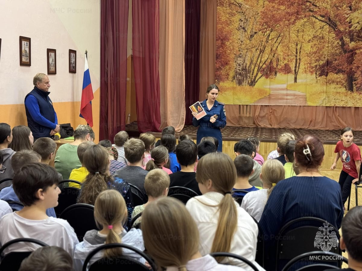 МОО ВДПО: Познавательный урок по пожарной безопасности прошёл в Клеменовской школе-интернате